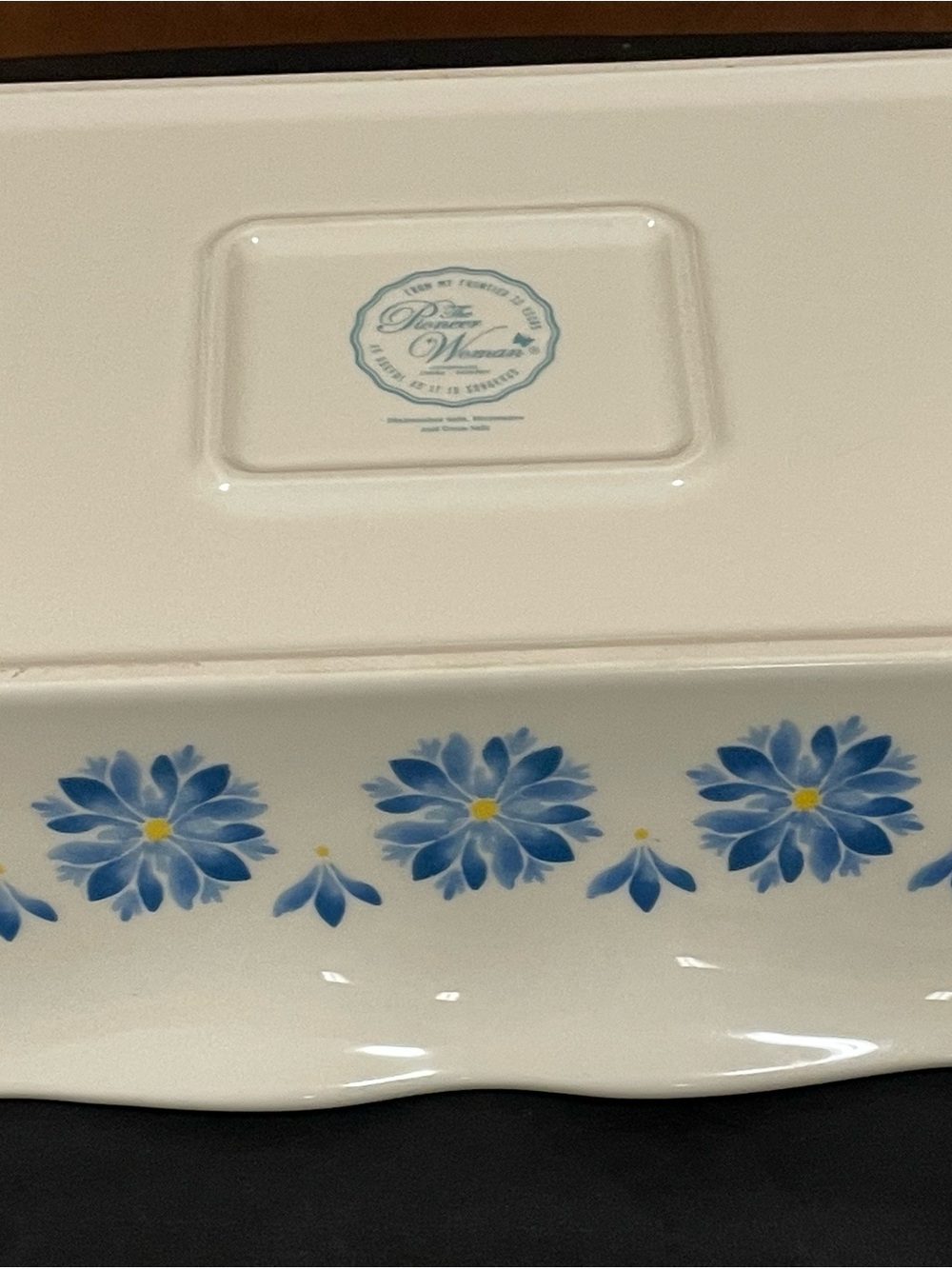 Floral Ceramic Rectangle Baker by The Pioneer Woman - Picture 2 of 2
